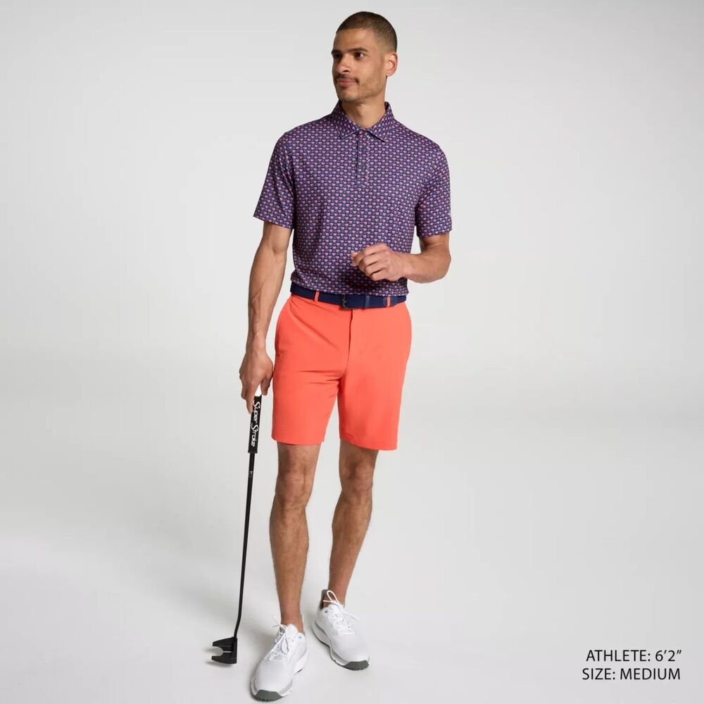 Walter Hagen Men's Performance 11 Novelty Print Golf Polo